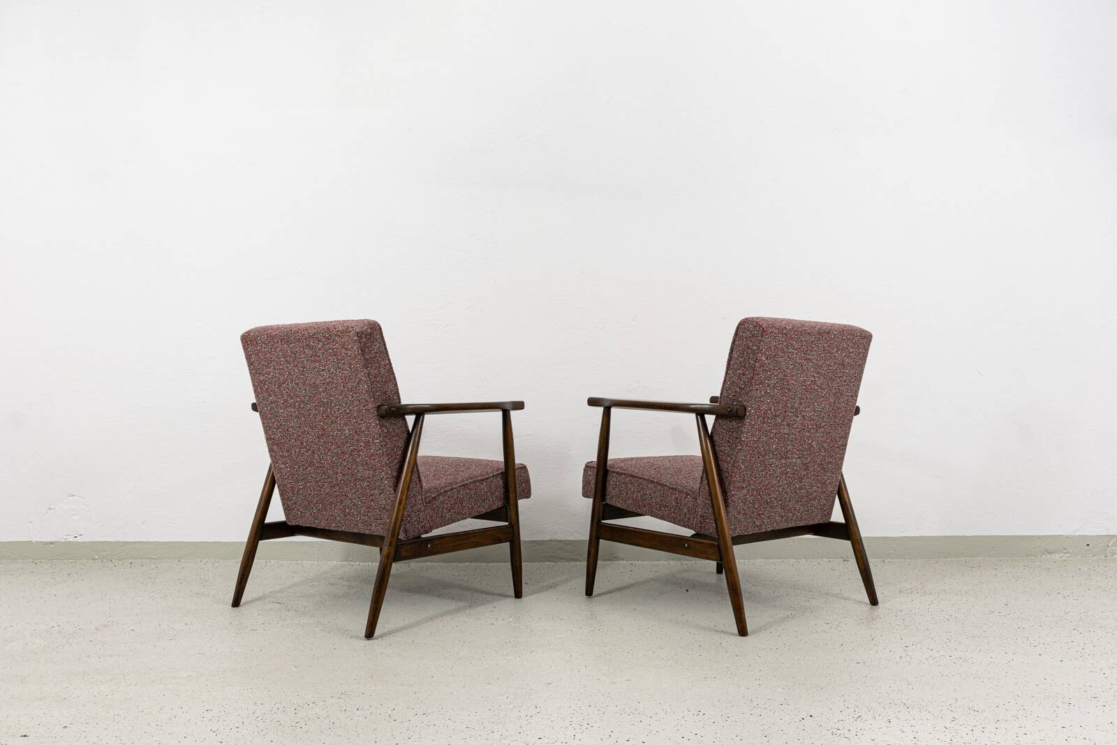 Pair of vintage armchairs, Poland, 1960s