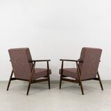 Pair of vintage armchairs, Poland, 1960s