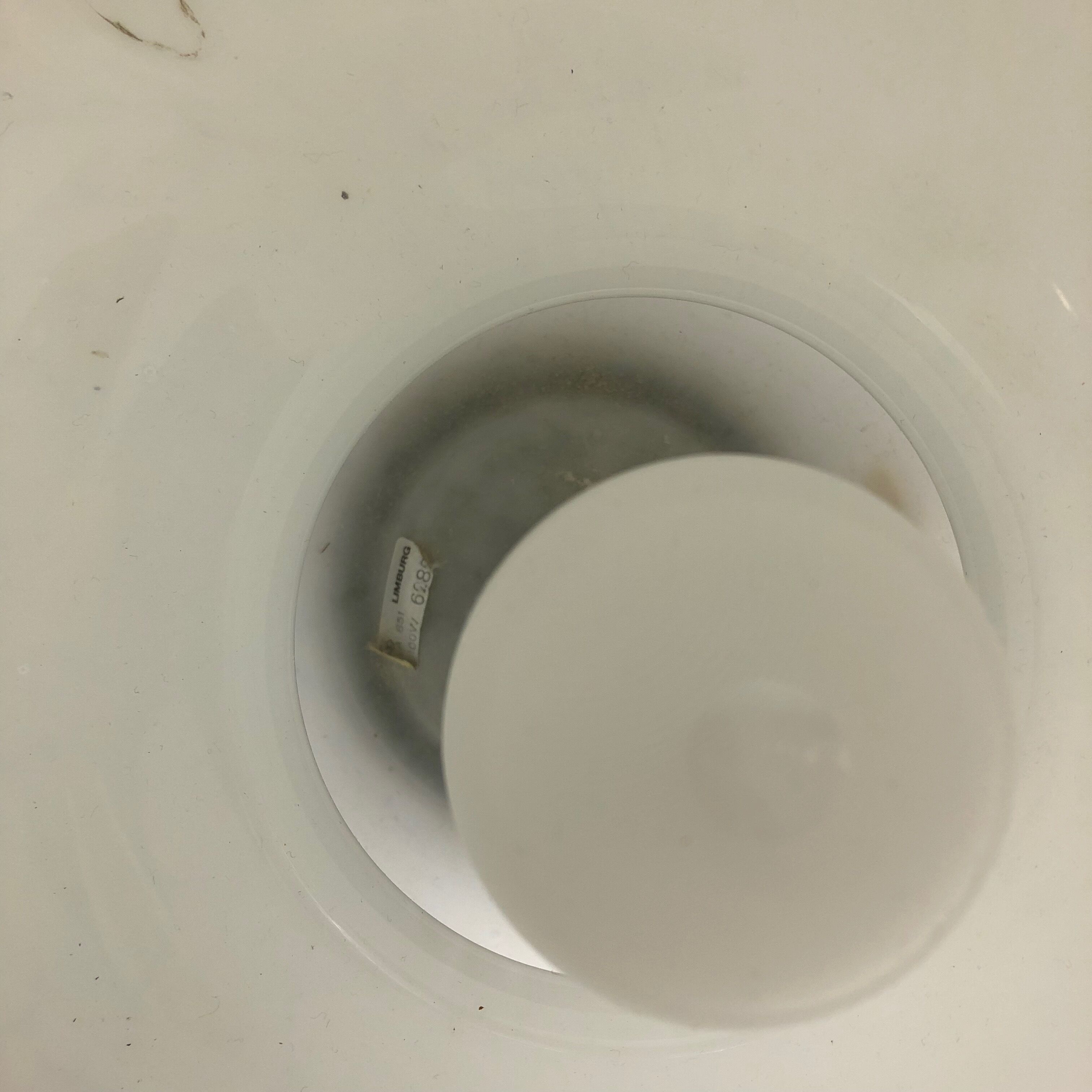 "Mushroom" glass table desktop light made by Glashütte Limburg Germany 1970s No2