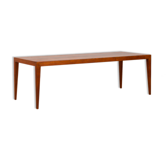 Table basse danoise en palissandre du milieu du siècle par Severin Hansen pour Haslev, années 1960