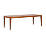 Long Danish Mid Century rosewood coffee table by Severin Hansen for Haslev, 1960s