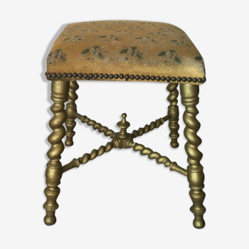 Ancient Napoleon III tabouret