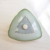 Vintage glass ceiling light / ceiling lamp