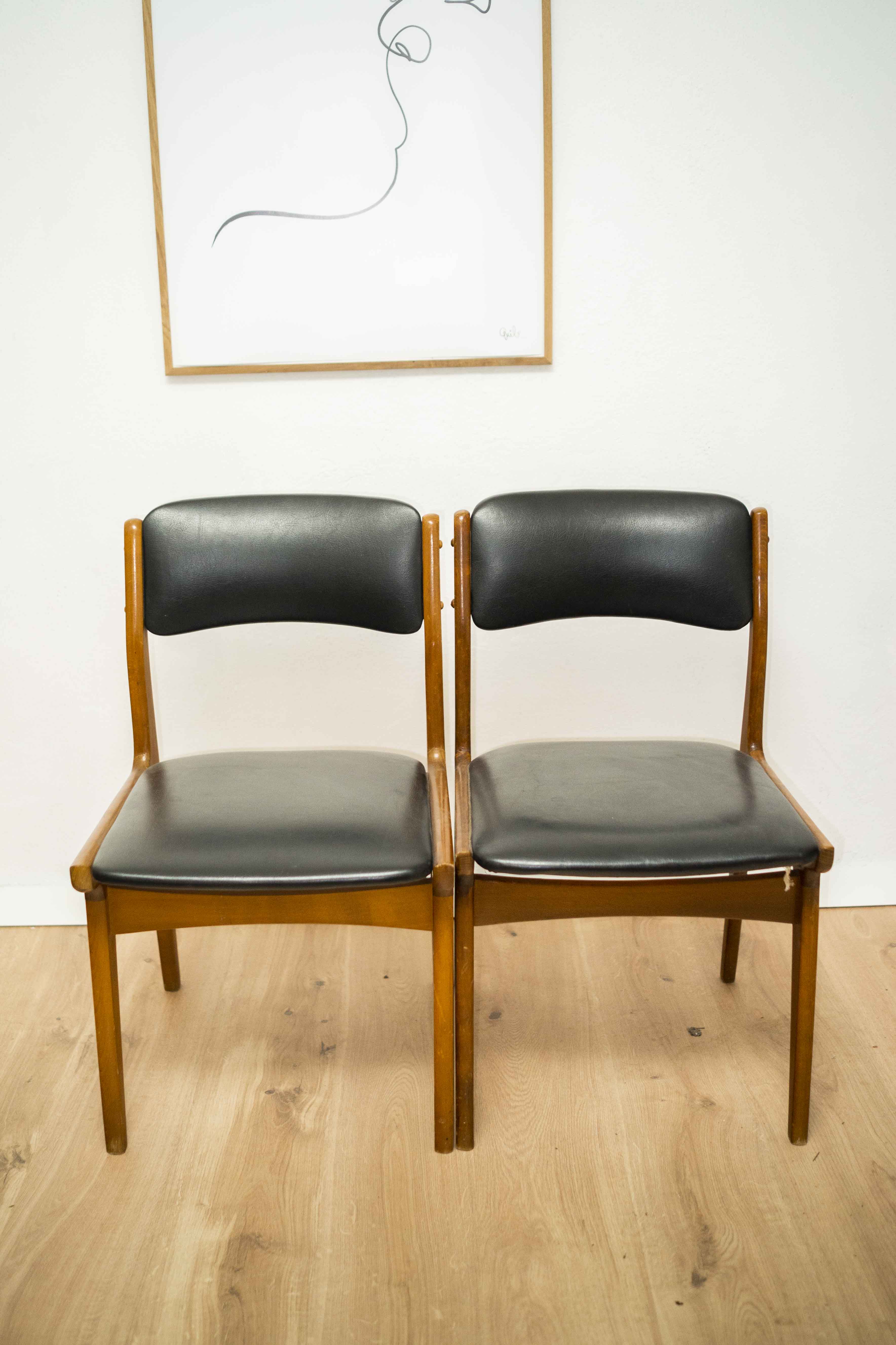 Set of 2 chairs Scandinavian