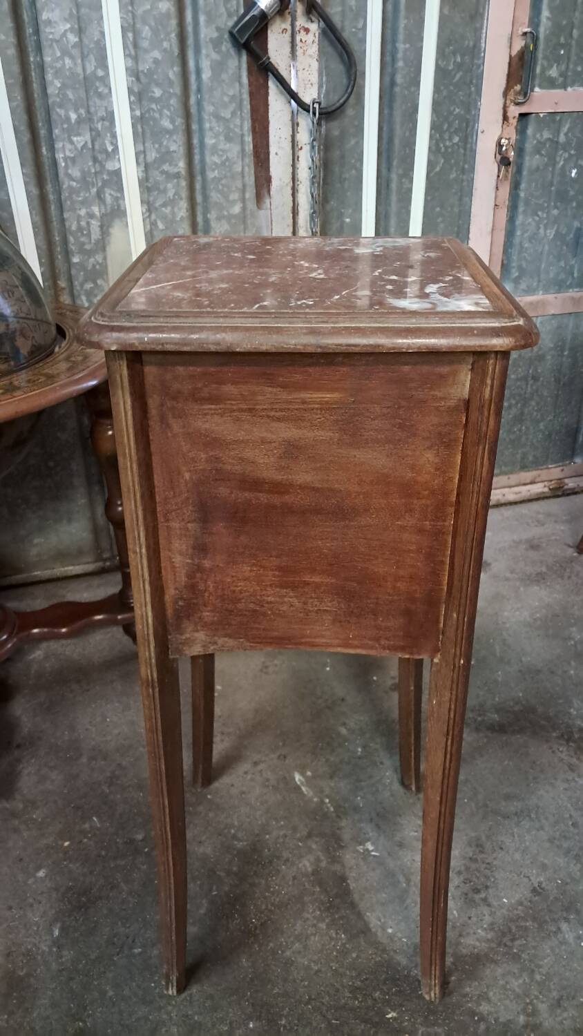 Art nouveau bedside table
