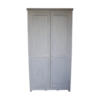 Grey painted cabinet
