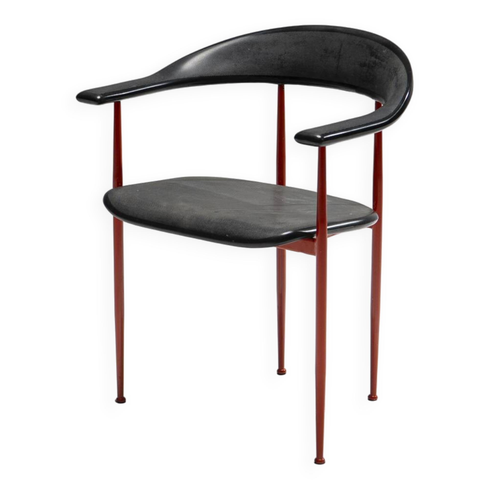 P40 Armchair by Giancarlo Vegni and Gianfranco Gualtierotti for Fasem, Ital