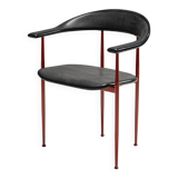 P40 Armchair by Giancarlo Vegni and Gianfranco Gualtierotti for Fasem, Ital