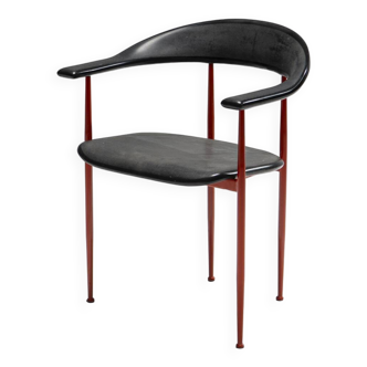 P40 Armchair by Giancarlo Vegni and Gianfranco Gualtierotti for Fasem, Ital