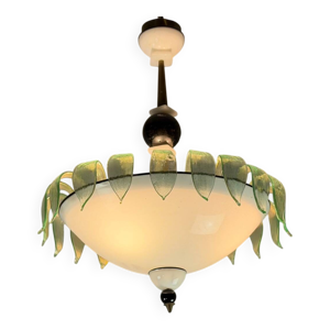 lustre vénitien en verre