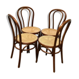 Lot of 4 bistro chairs