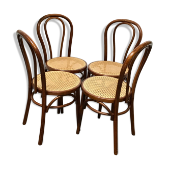 Lot of 4 bistro chairs