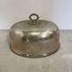 Large 19th century silver metal service bell