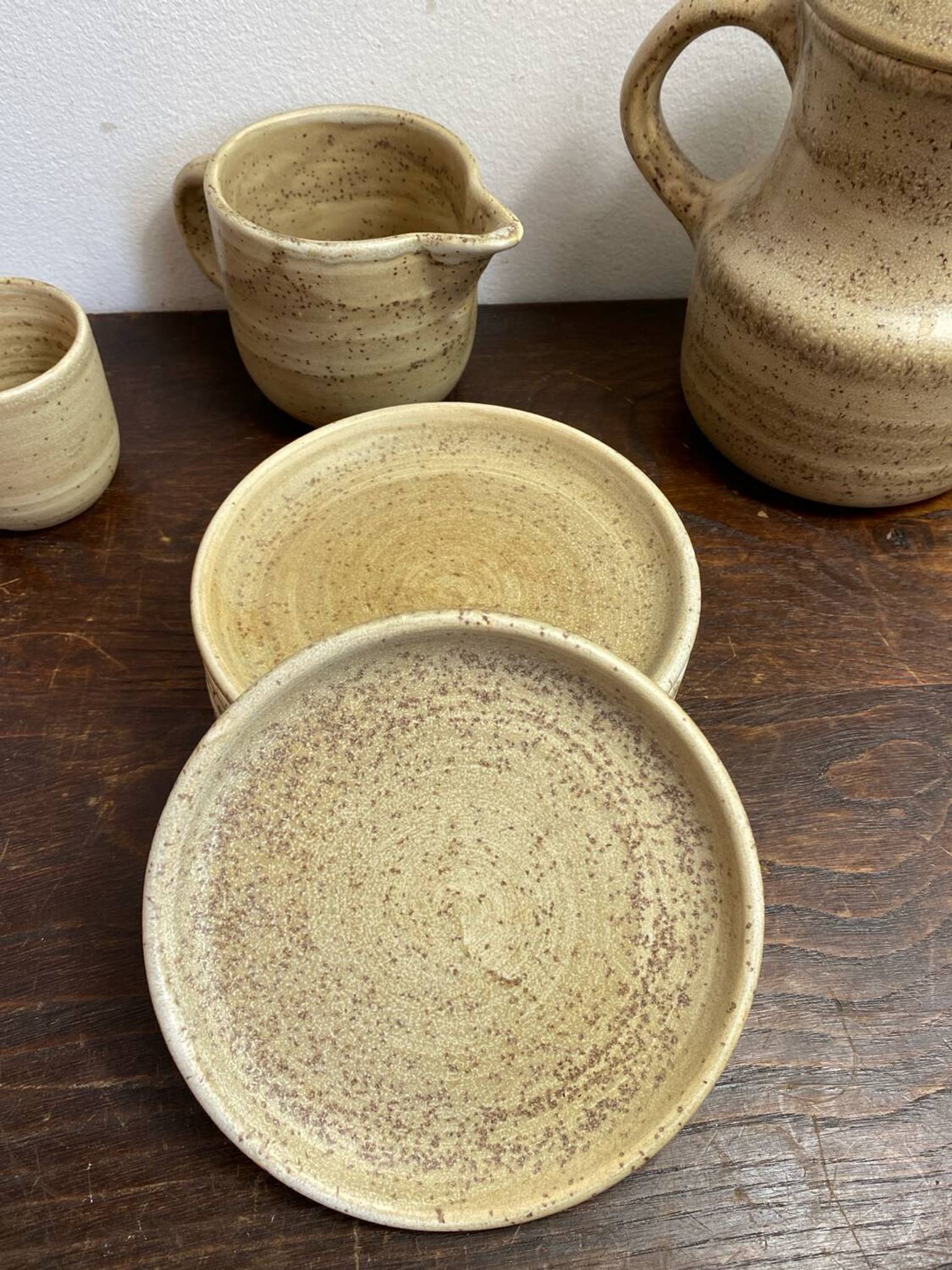 Niderviller stoneware coffee/tea service