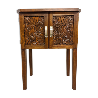 Bedside table or art deco side cabinet