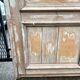 Closet façade with double doors in solid fir twentieth century