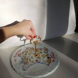 Plat de service à fromage en porcelaine de Limoges