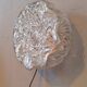 Moulded glass ceiling light from the 1960s.