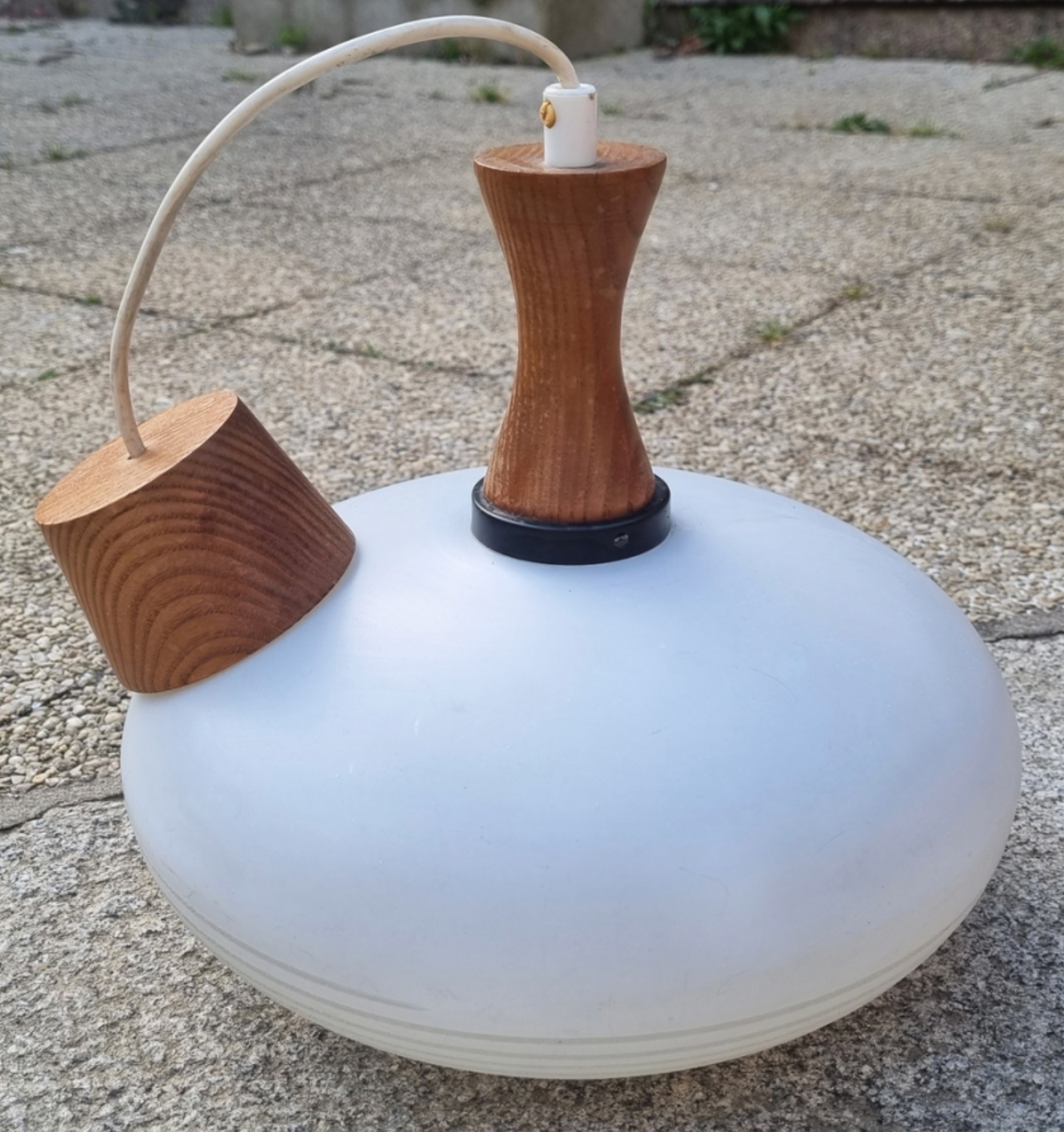 Scandinavian pendant lamp, 60s