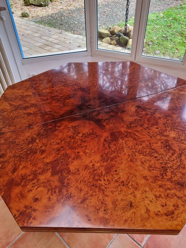 Table octogonale Roche Bobois