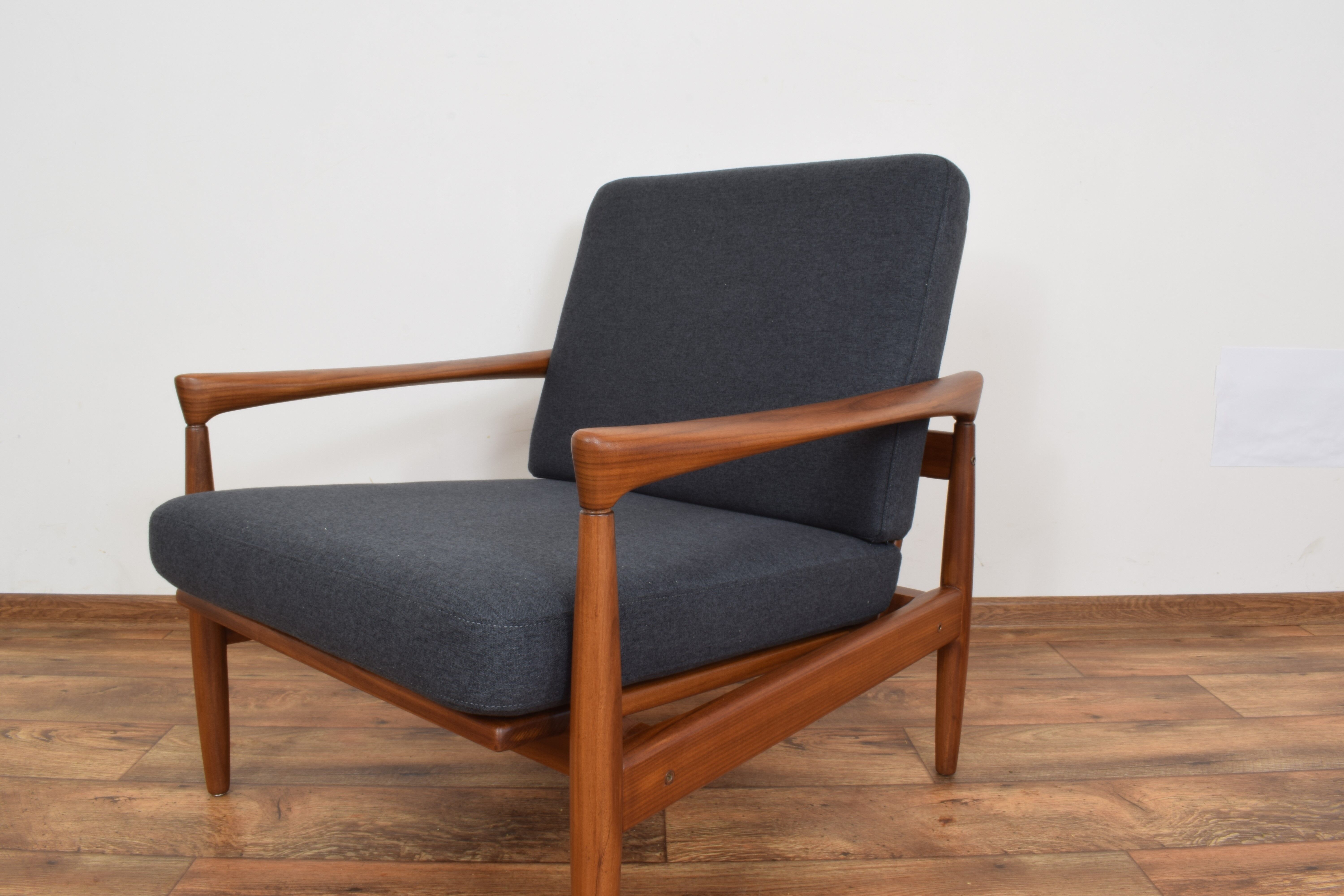 Mid-century teak kolding armchair by Erik Worts for IKEA, 1960s