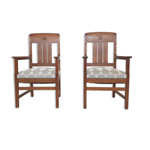 paire de fauteuils Art