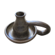 Candlestick in gres says cave rat sign jmv benaix
