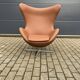 Fritz Hansen Egg chair by Arne Jacobsen in Cognac leather, NEW condition!