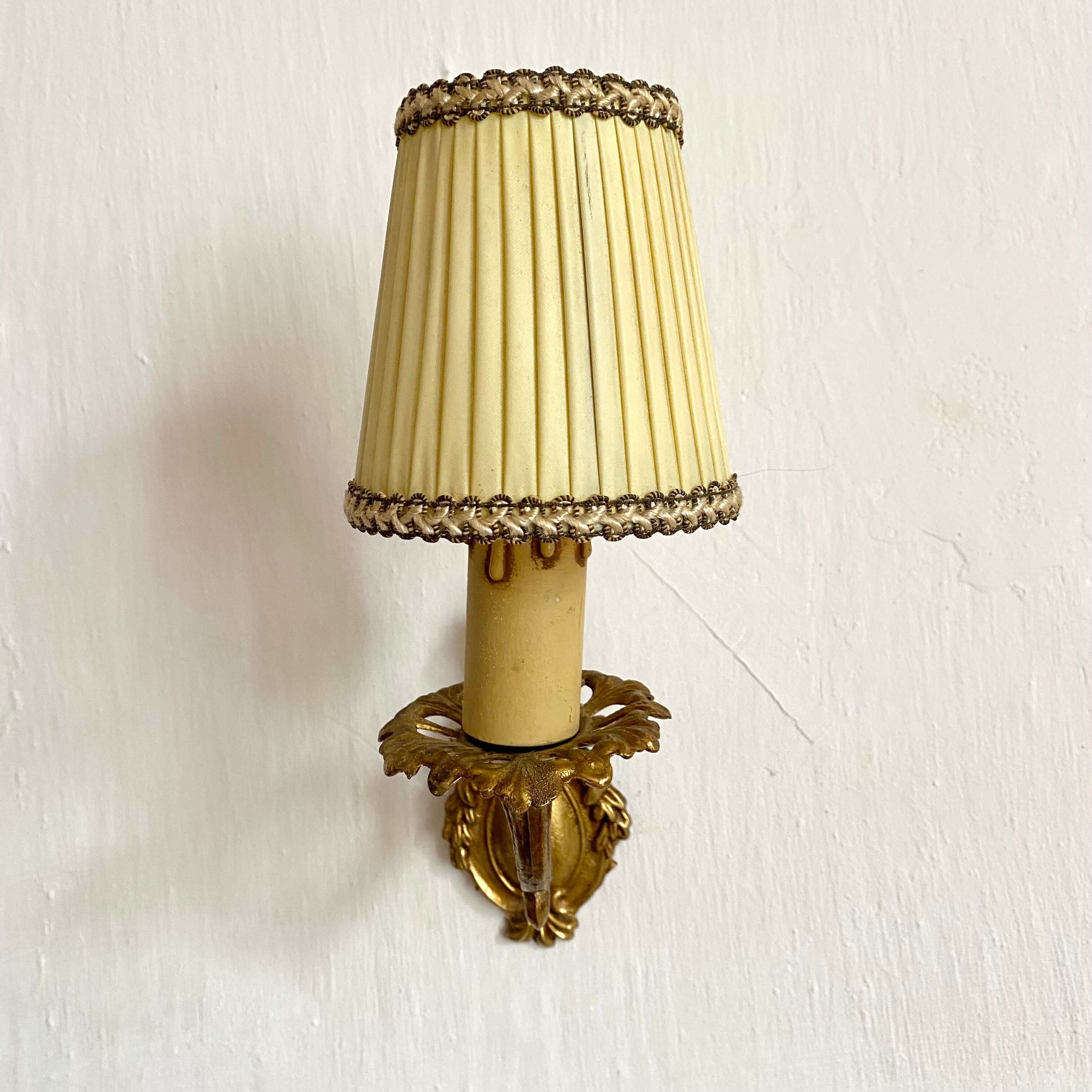 Pair of old sconces
