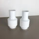 Ensemble de 2 vases en porcelaine Richard Scharrer pour Thomas Allemagne années 1970