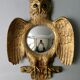 Witch's eye mirror, owl, key ring, 60s