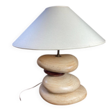Pebble table lamp, adjustable shade, François Chatain