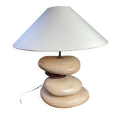 Pebble table lamp, adjustable shade, François Chatain