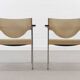 Paire de chaises club, modèle 206 de lübke, années 60