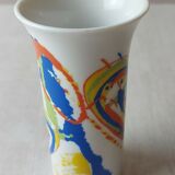 Old vase, heart décor, ceramic, Rosenthal Studio Line