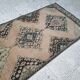 Vintage Turkish hallway rug 113x385 cm
