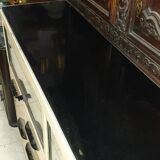 Furniture business in dentist painted plate 1950