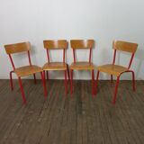 Chaises d'école