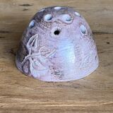 Handmade pottery flower pick