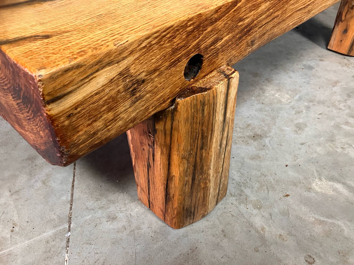 Brutalistisch Japandi Wabi Sabi coffeetable