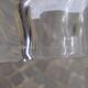 Pied de lampe en cristal de Daum