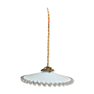 suspension vintage opaline