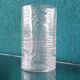 Vintage Structured Glass Vase by Willem Heesen for Leerdam Glass Factory