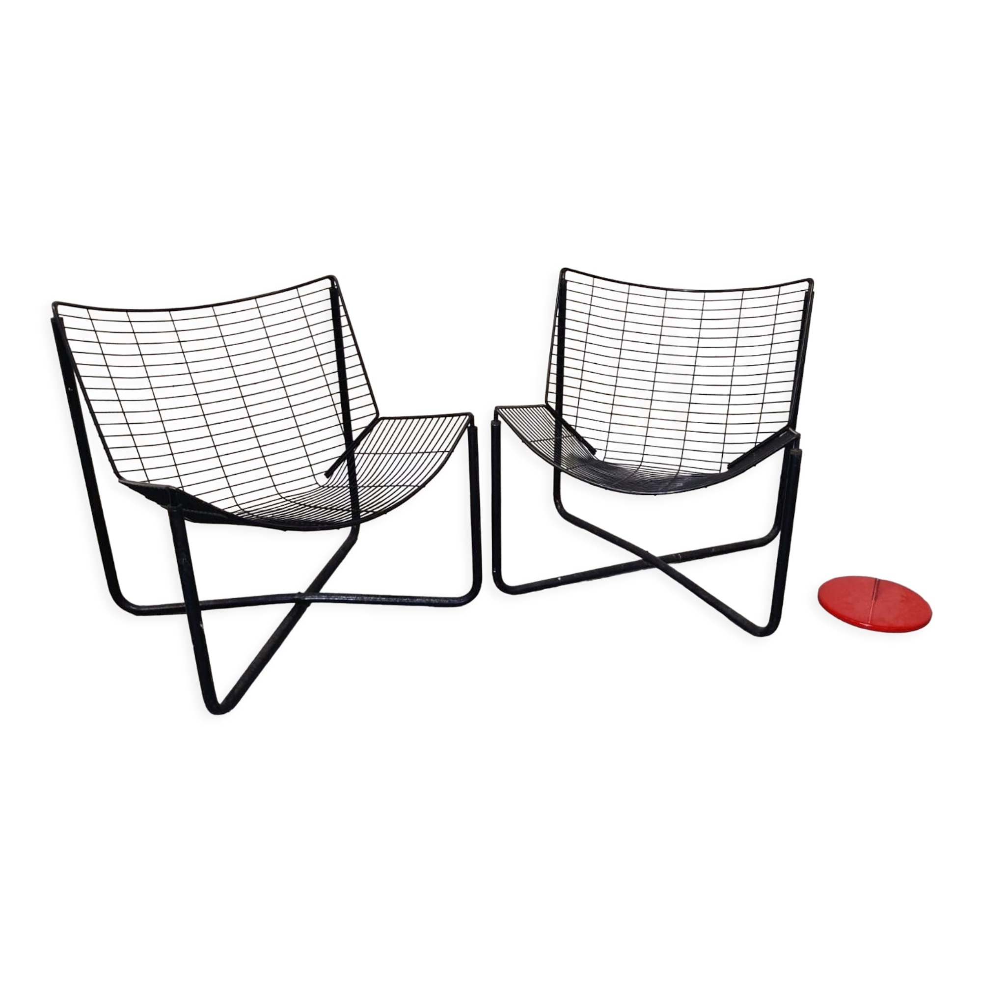 Pair of chairs "Jarpen" by Niels Gammelgaard, Ikea