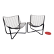 Pair of chairs "Jarpen" by Niels Gammelgaard, Ikea