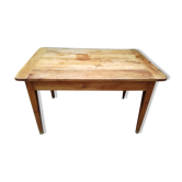 table de ferme en ormeau 120x76 cm