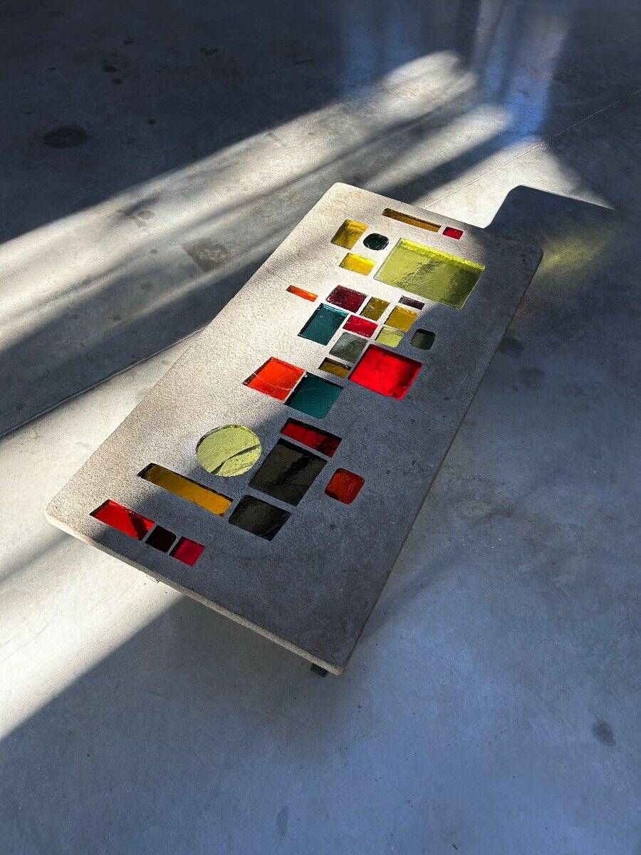 Jacques Avoinet - Unique coffee table from the 1960s