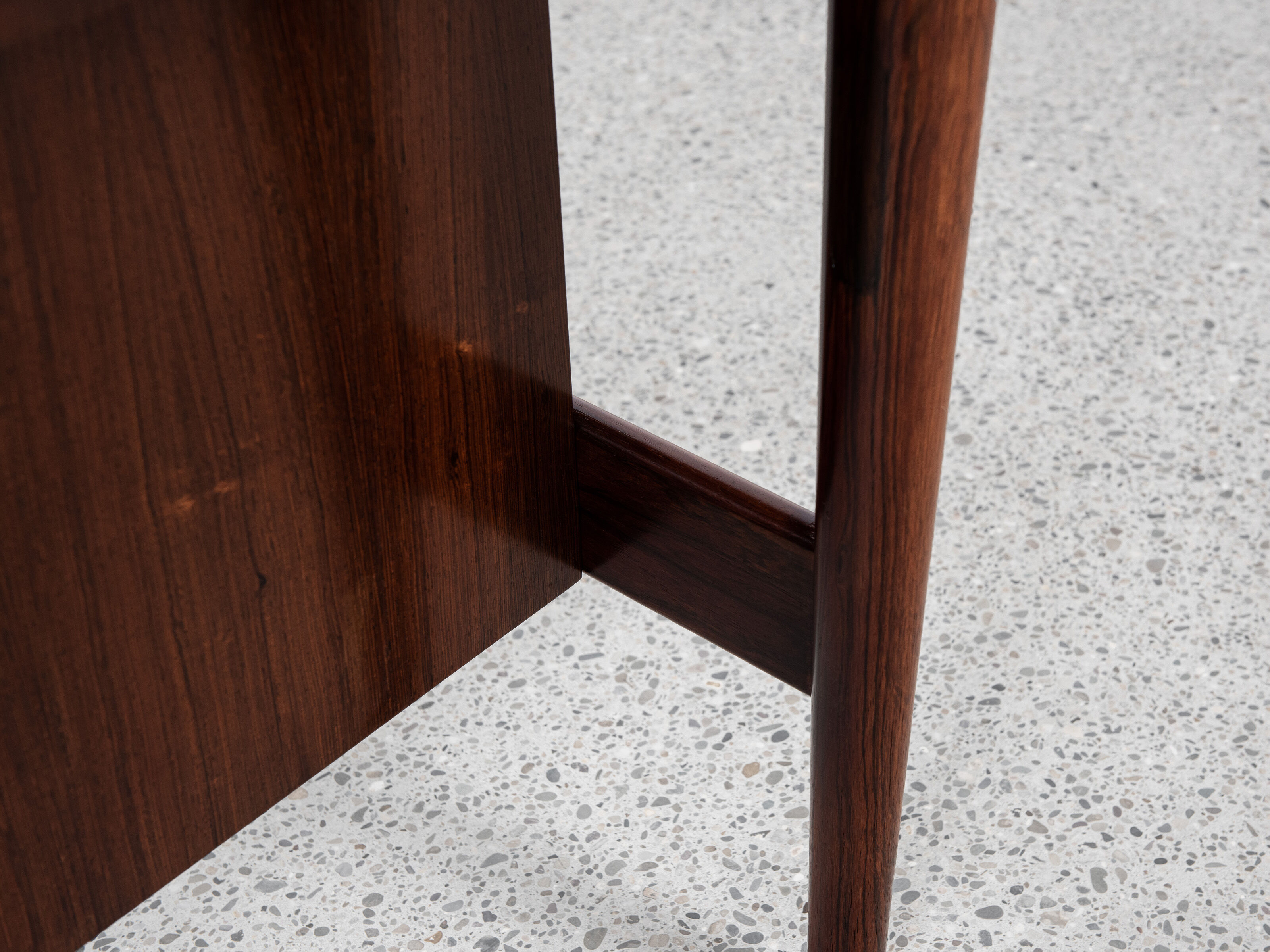 Midcentury Danish desk in rosewood by Arne Vodder for Sibast 1960s