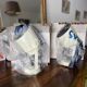 Pair of 2 new "Formas" lamps Vintage Space Age