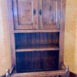 WITHDRAWAL BUFFET IN LOUIS XIII STYLE, SOLID WOOD